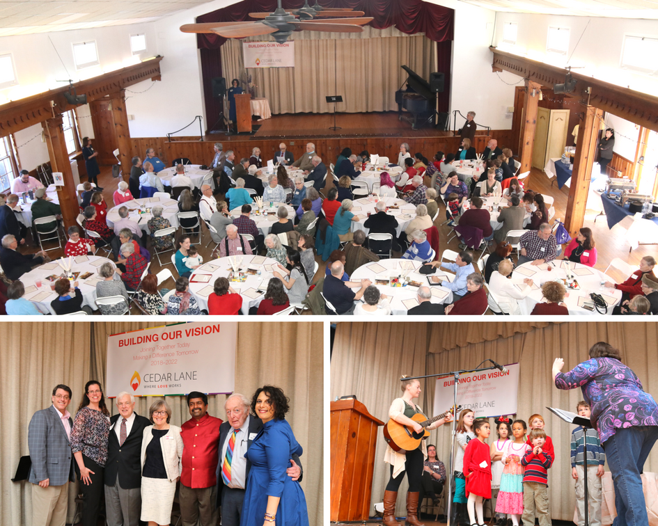 collage of Building Our Vision Luncheon on March 3, 2018