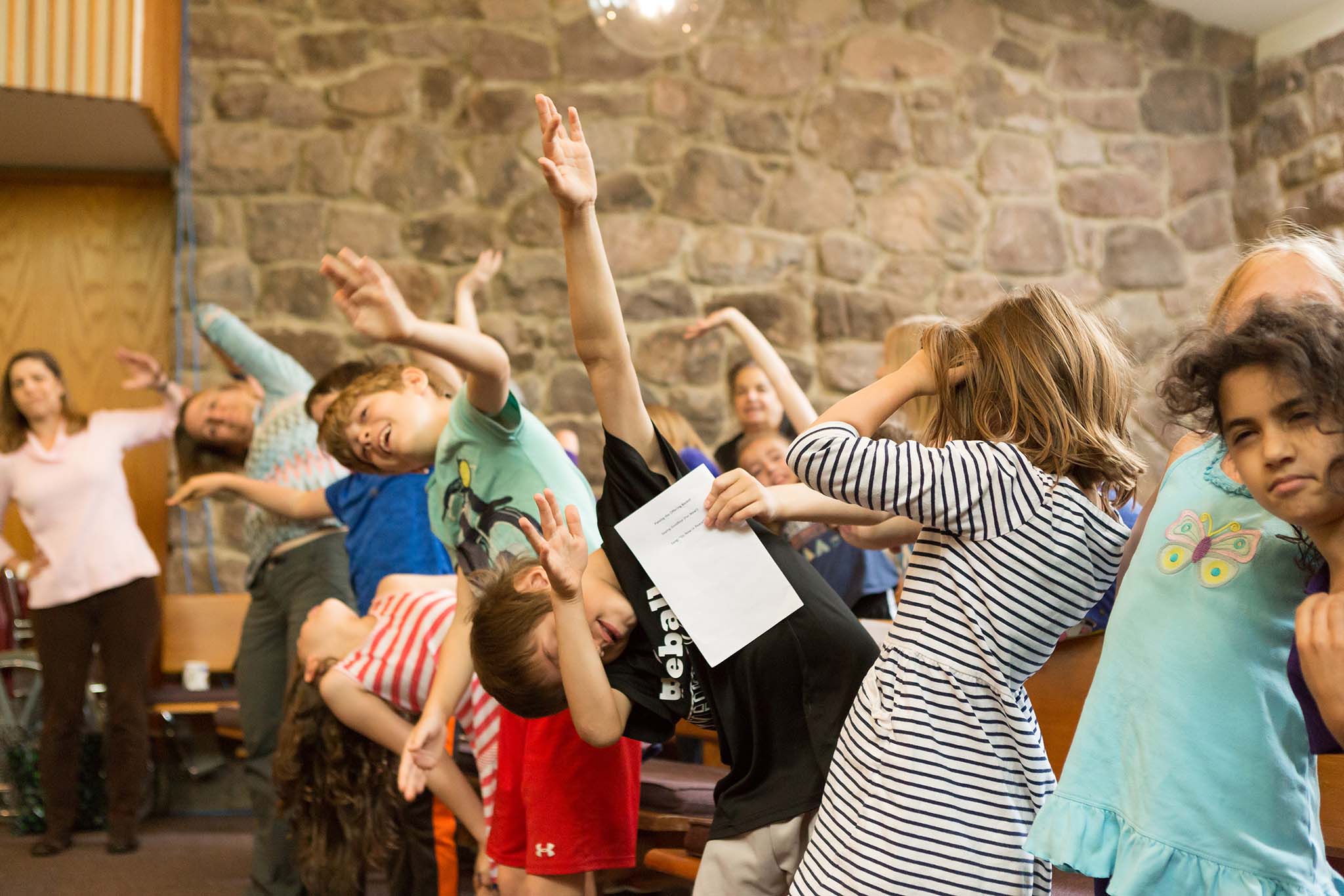 Group of children playing