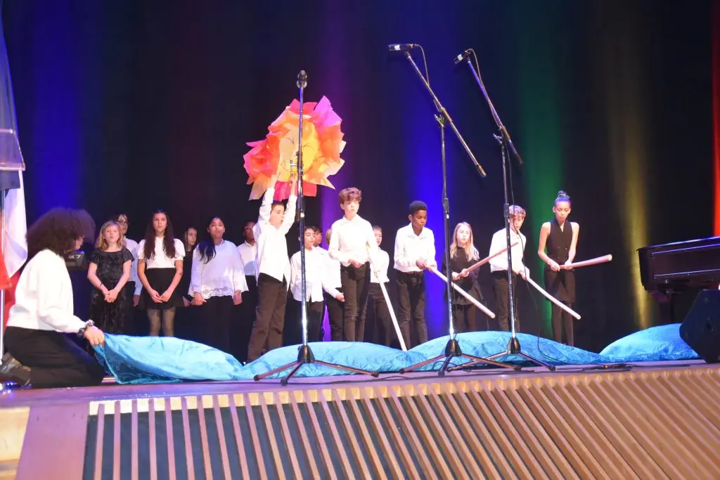 French Choir of Washington children’s choir rehearsal